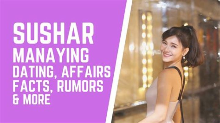 Who is Sushar Manaying Dating Now? Past Relationships, Current Relationship Status, Rumours and Breakup