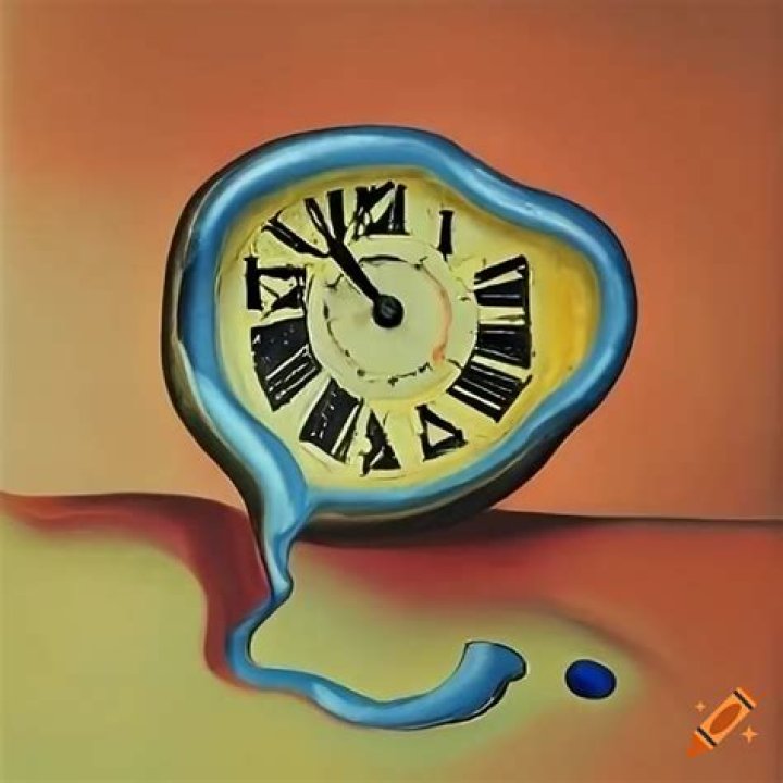 Who Painted The Melting Clock