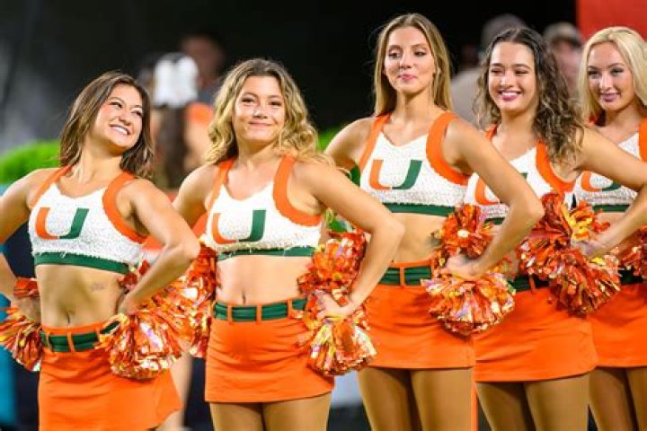 Who are the University of Miami cheerleaders?