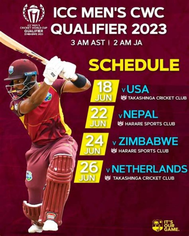 Takashinga Sports Club, Harare Pitch report to records for West Indies vs USA, ICC WC Qualifier – India TV
