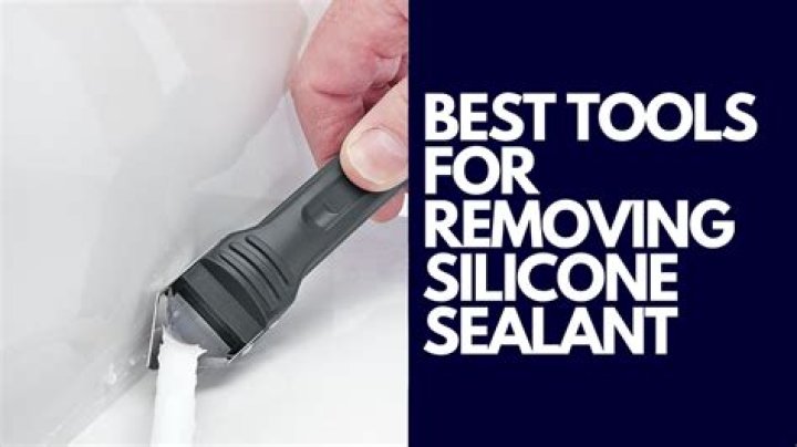 Will acetone remove silicone sealant?