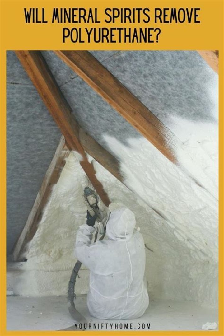 Question: Will Mineral Spirits Remove Polyurethane