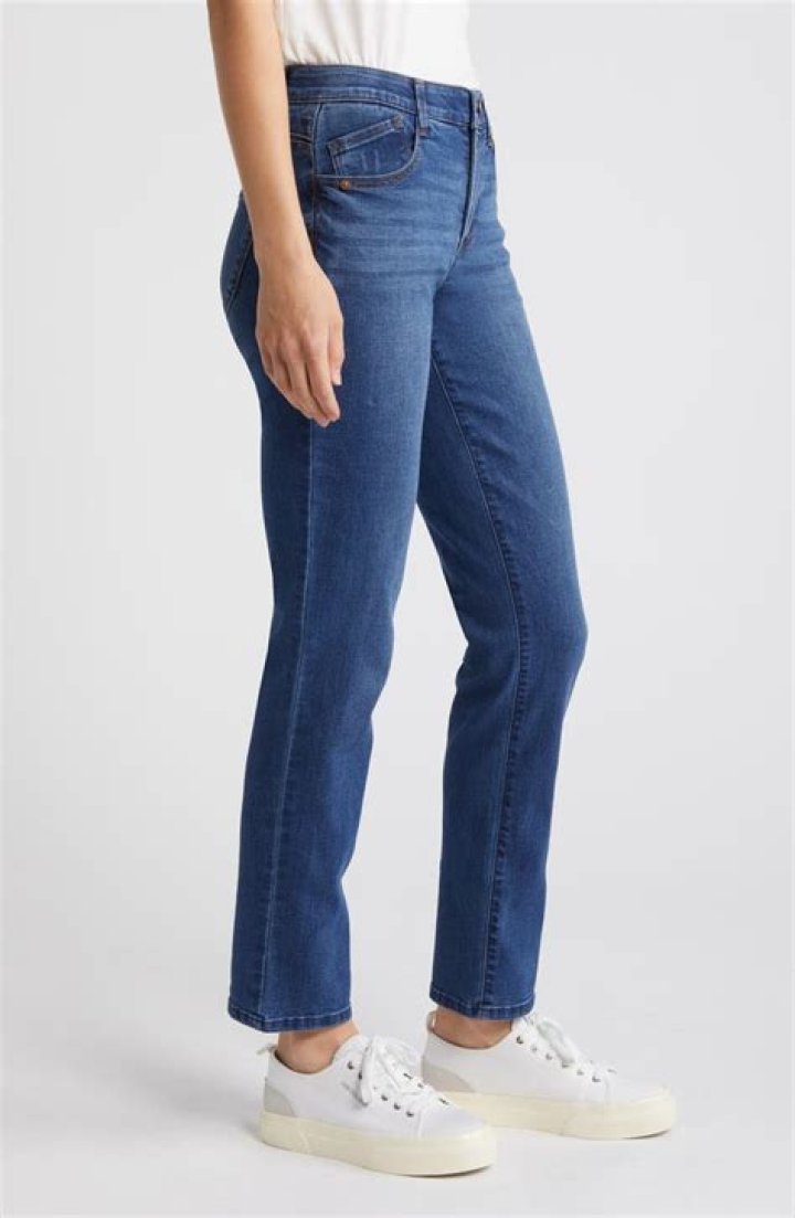 These Wit & Wisdom Slimming White Jeans Are Perfect Summer Pants