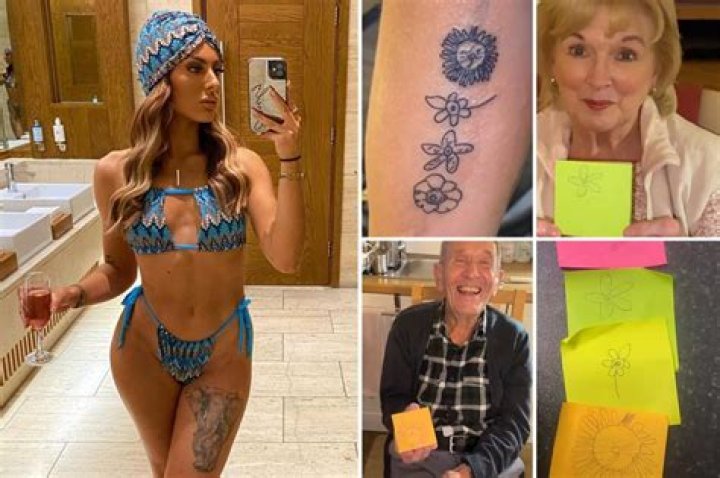 Woman gets her unsuspecting grandparents to design her latest tattoo for her and it’s left people in tears