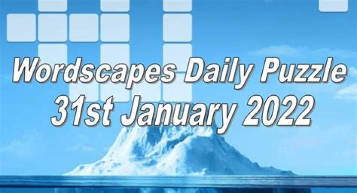 Wordscapes daily puzzle January 28: What are the answers today?
