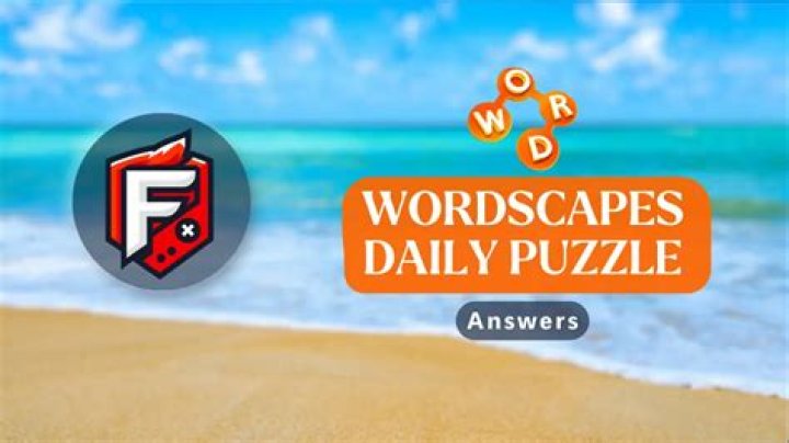 Wordscapes daily puzzle Monday April 5: What are the answers today?