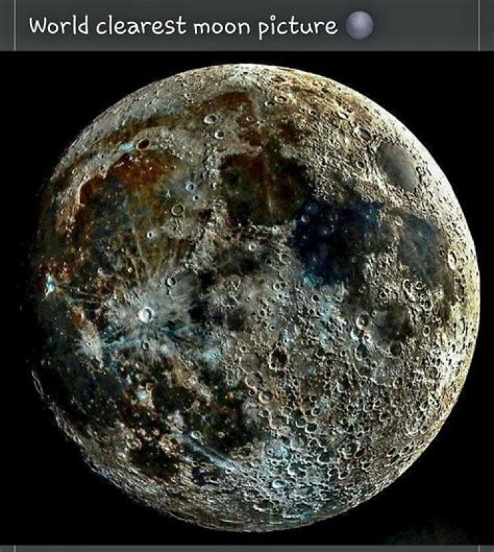 'World's clearest Moon picture' has been revealed by astrophotographer who spent two weeks capturing it