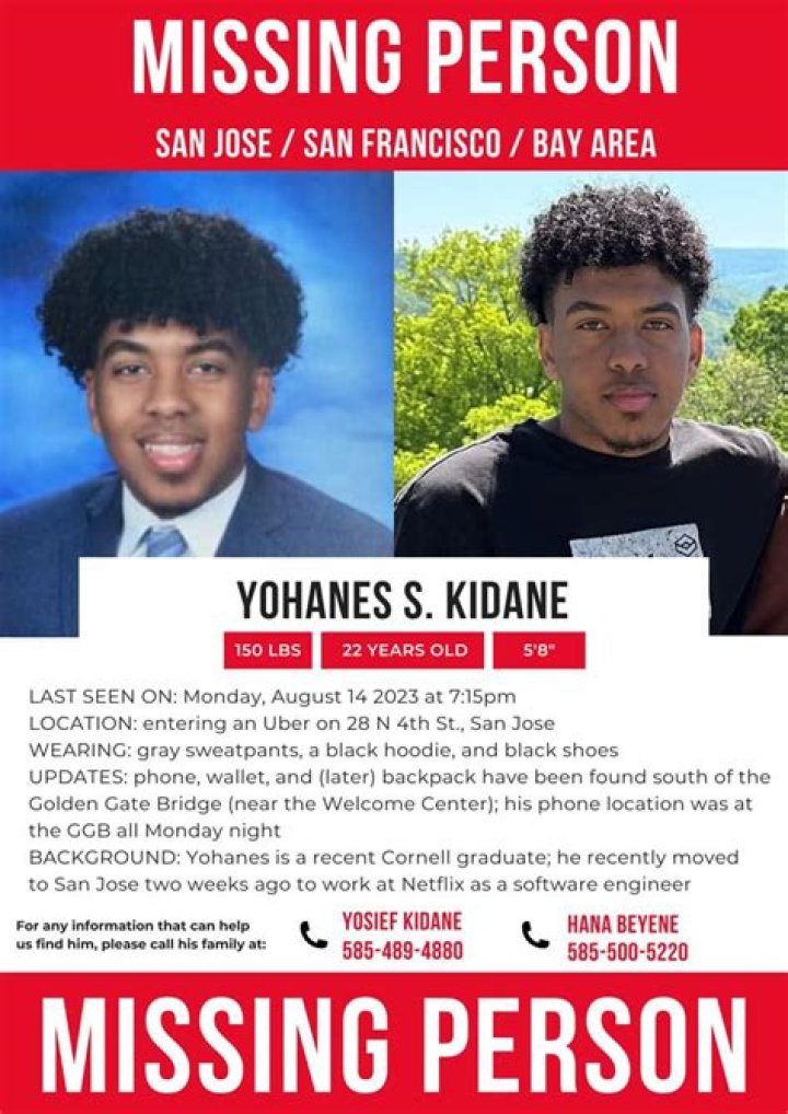 Missing Netflix worker Yohanes Kidane & dead tech CEO Beau Mann's chilling similarities 'reopened wounds,' says fiancé