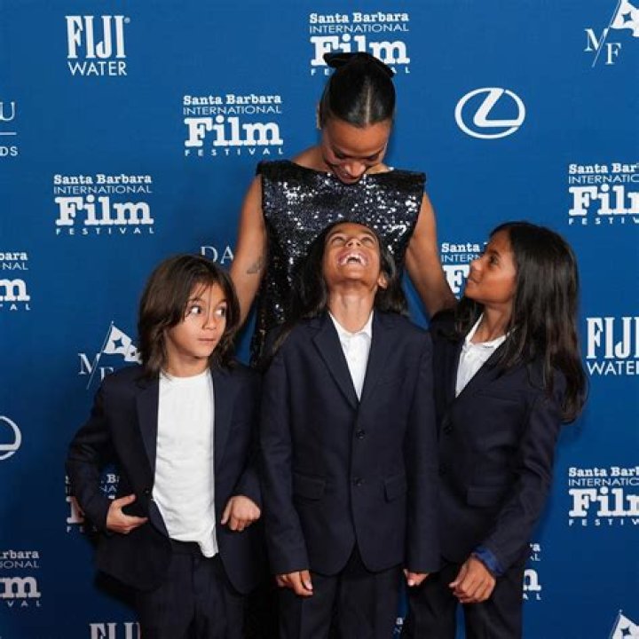 Zoe Saldana's Sons Finally Make Their Public Debut: Pics